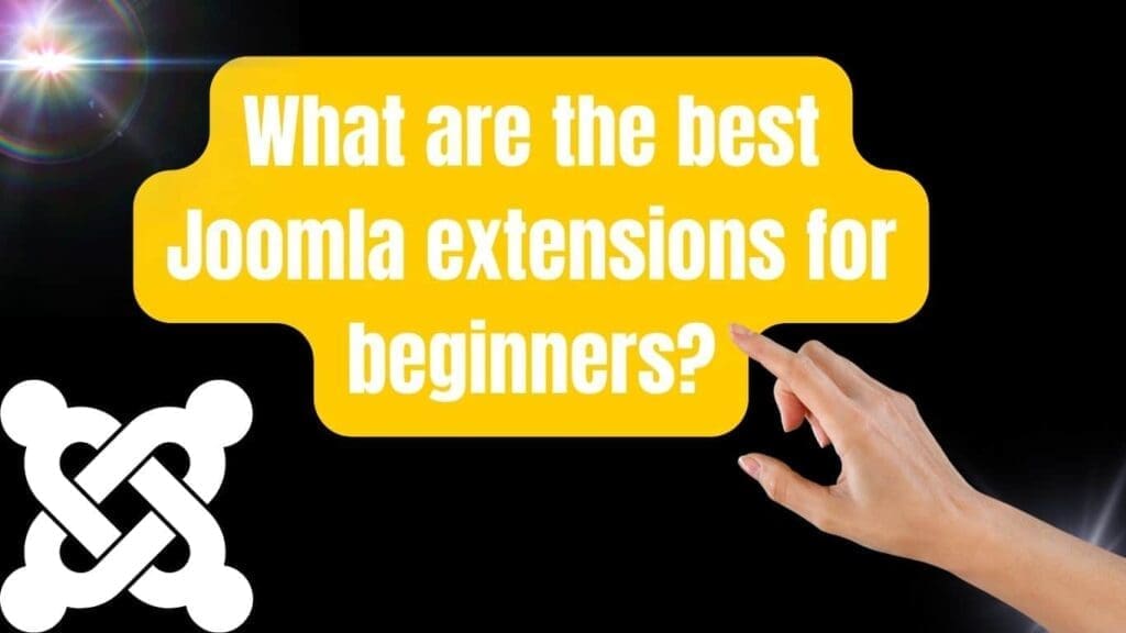 The best Joomla extensions