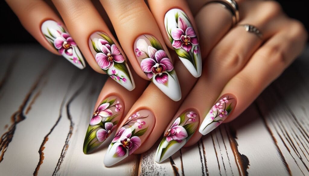 tropical nail designs