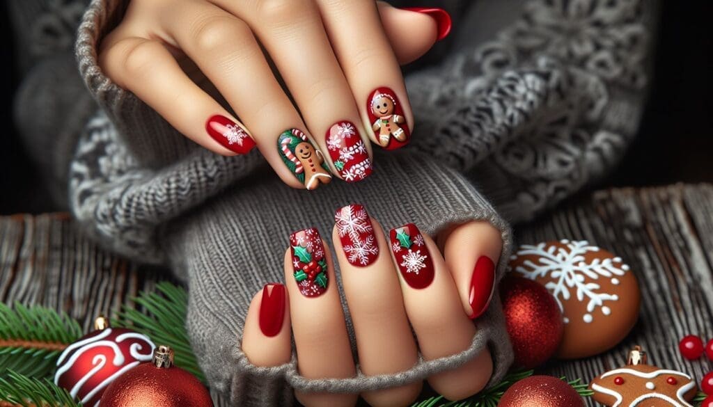 holiday nail designs