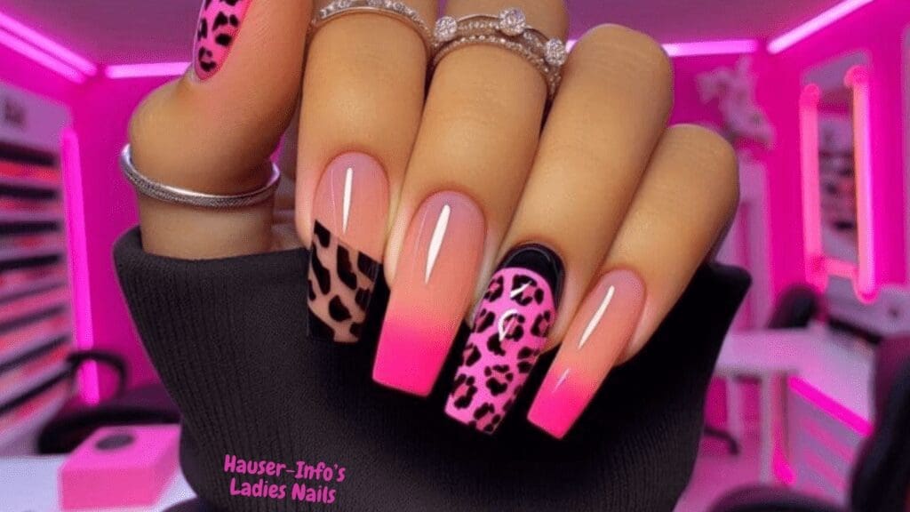 Animal print nails