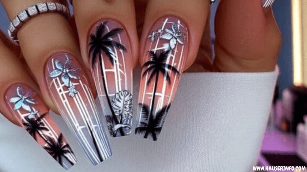 chrome nail designs