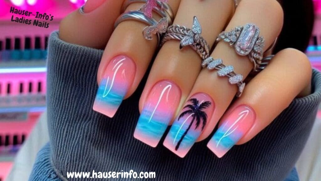 Ombre nails