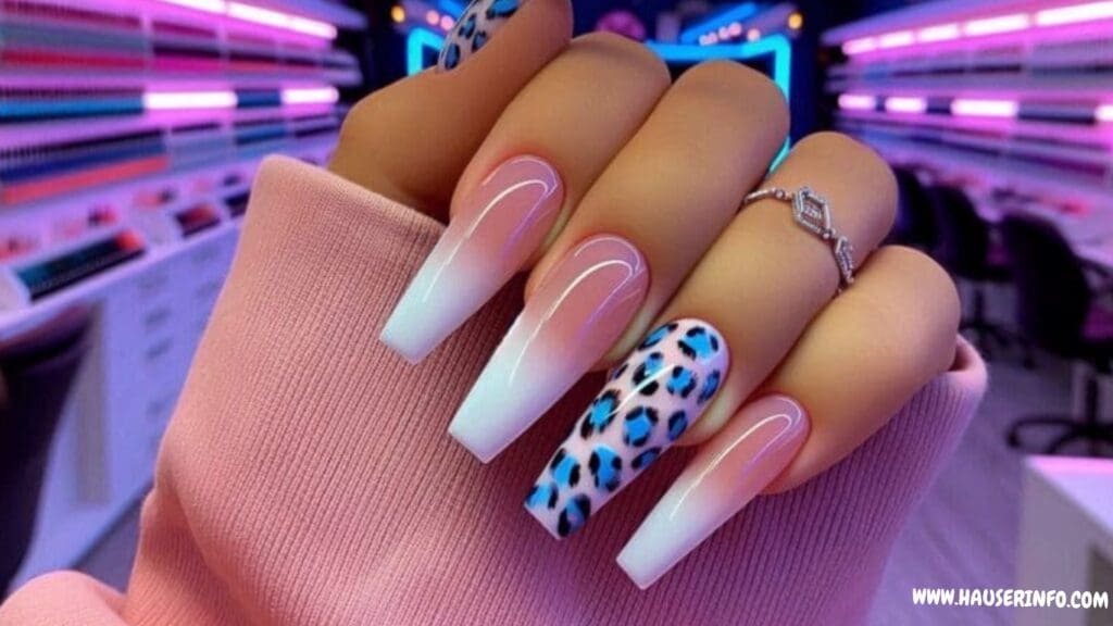 Animal print nails