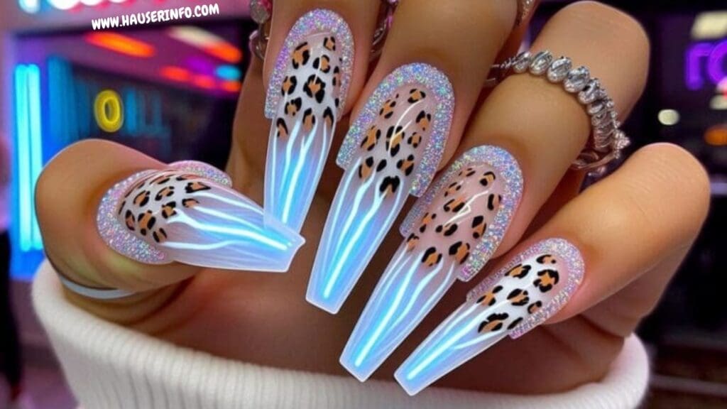 Animal print nails