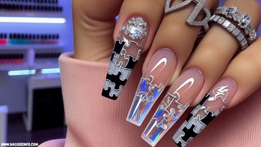 chrome nail designs