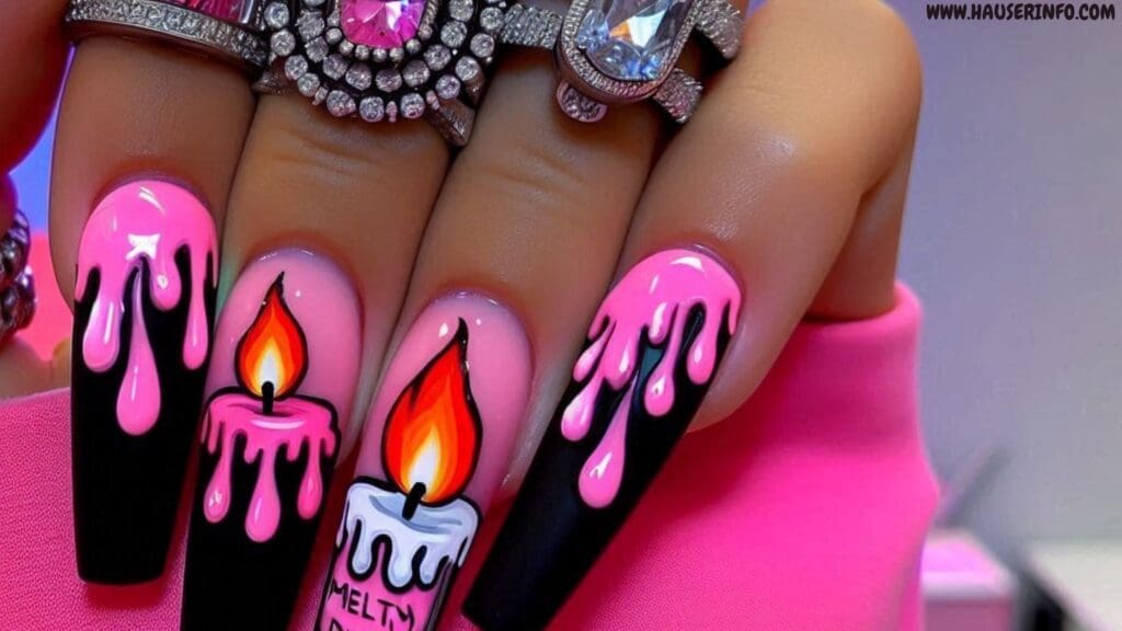 Neon nail designs