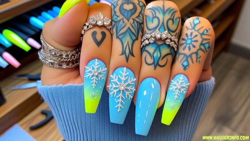 Winter nail designs