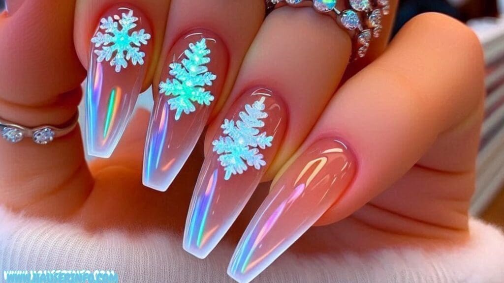 Holiday nail art