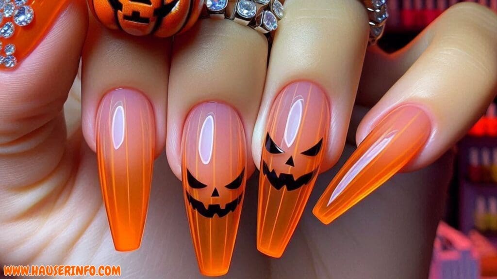 halloween nail designs