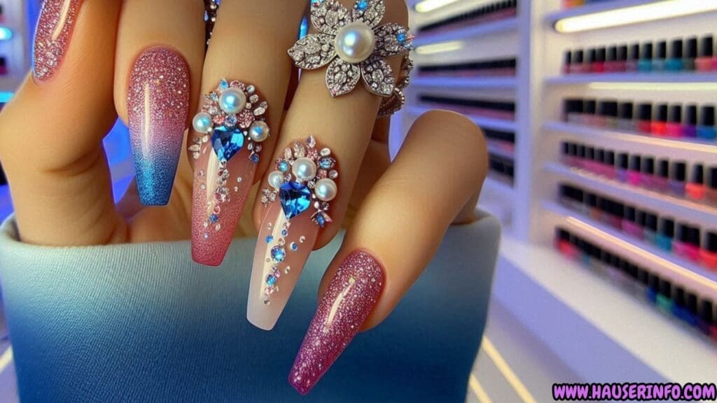 Wedding nail art inspiration