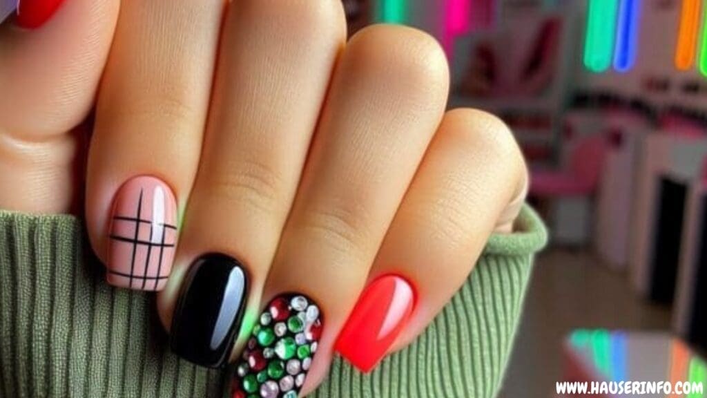 nail designs for short nails