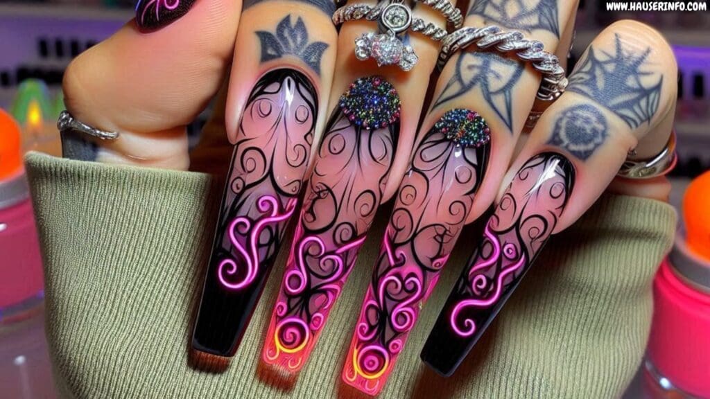 finger nail designs