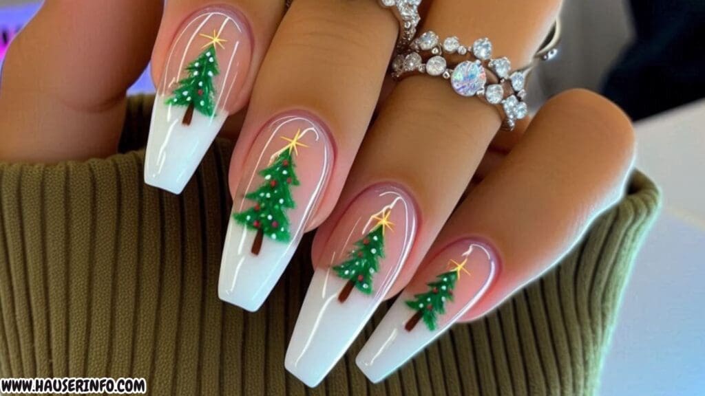 christmas nail art