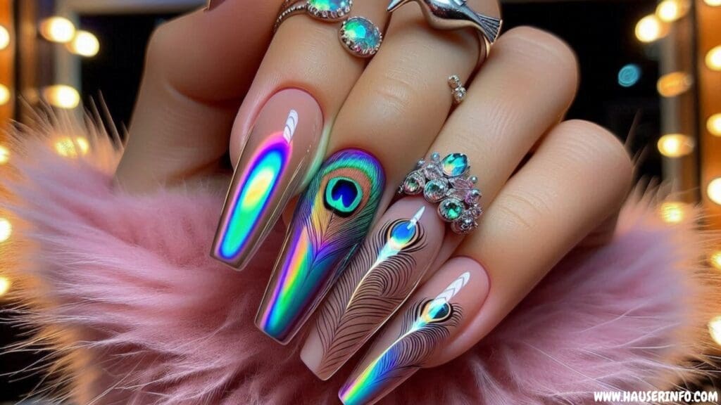 chrome nail designs