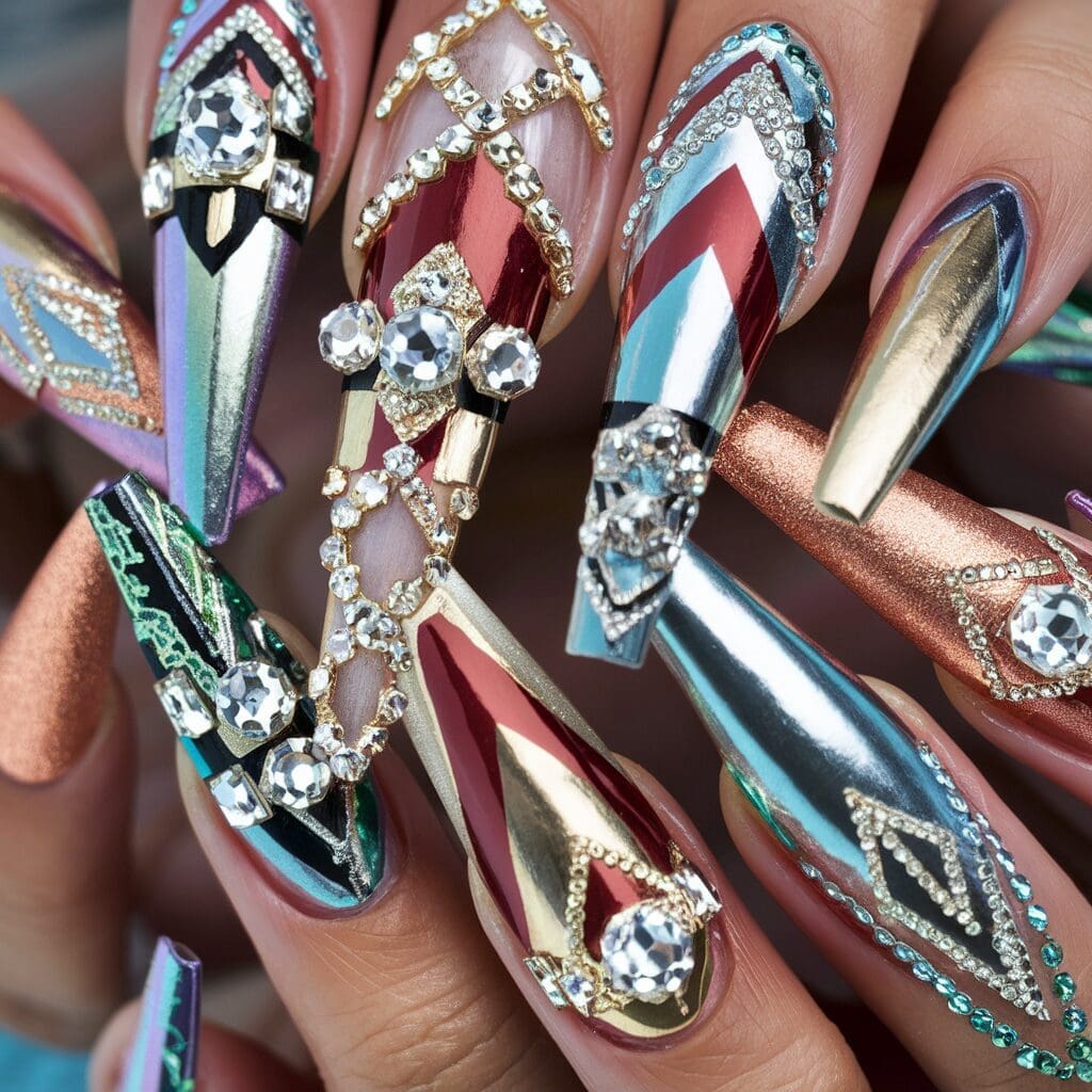 long nail designs