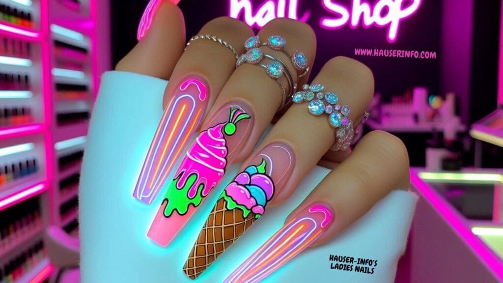 birthday nails ideas