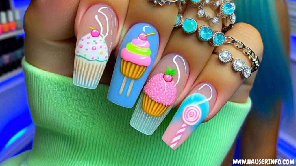 birthday nails ideas