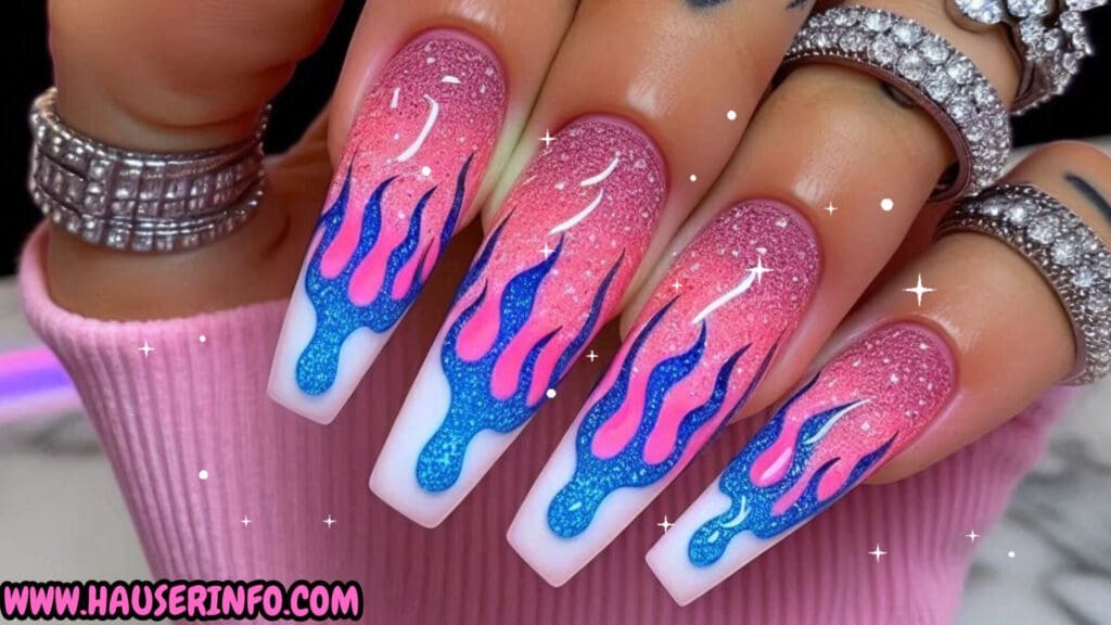 Animal print nails