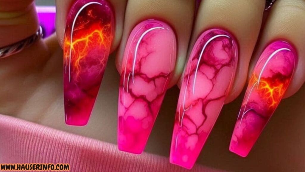 abstract nails