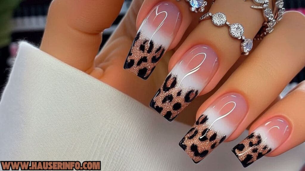 Animal print nails