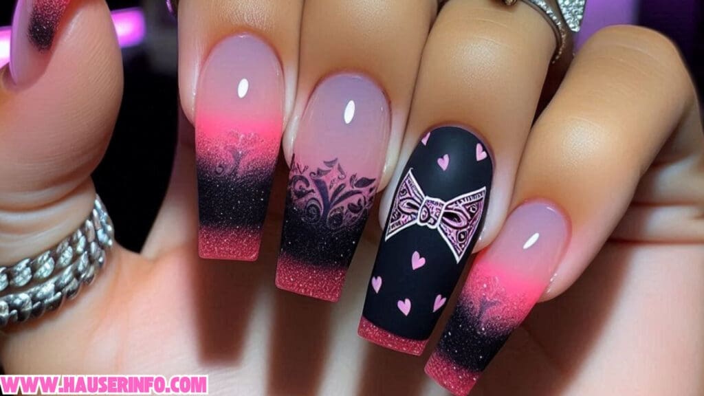 Bowdanna Ombre nails