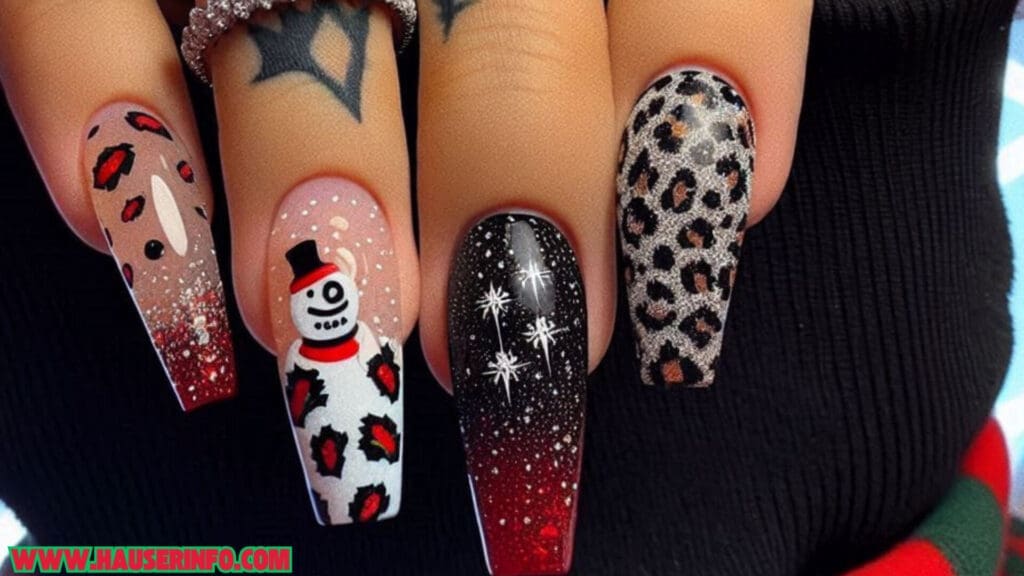 christmas nail art