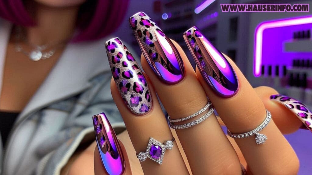 chrome nail designs