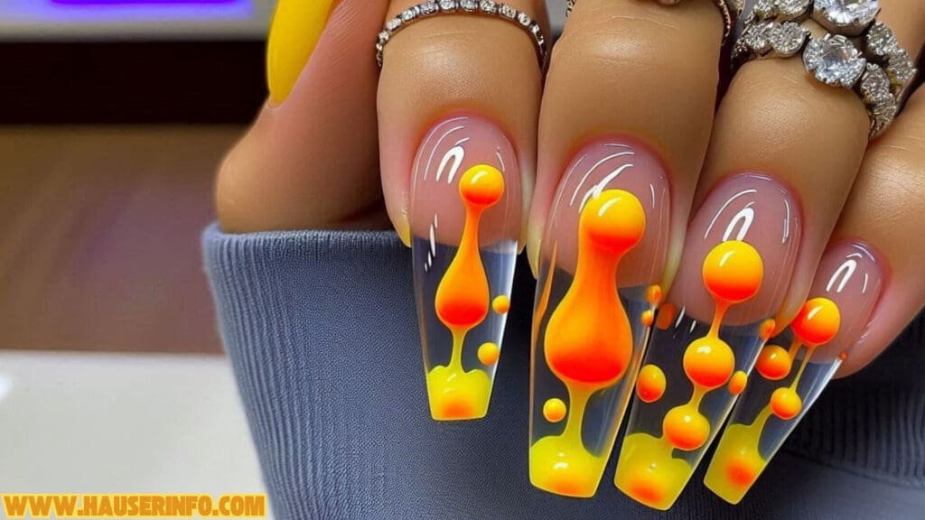 hausers lava ladies drip nails