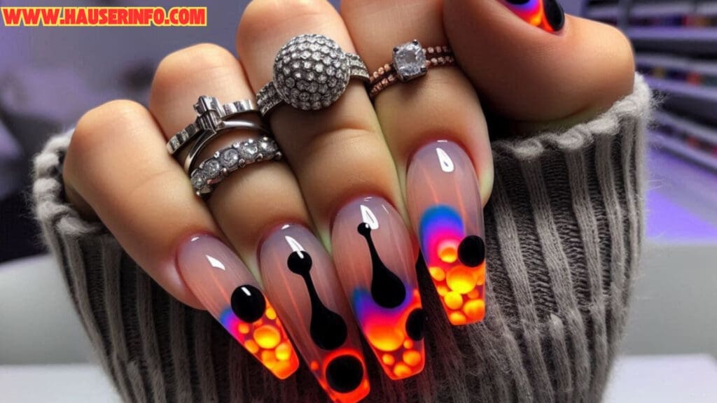 hausers lava ladies drip nails