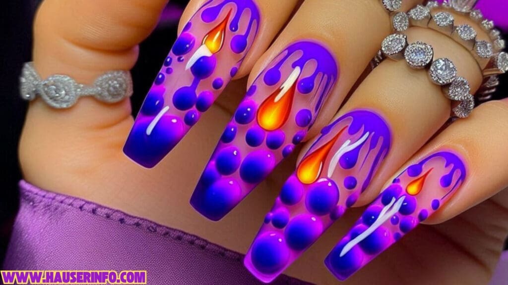 hausers lava ladies drip nails