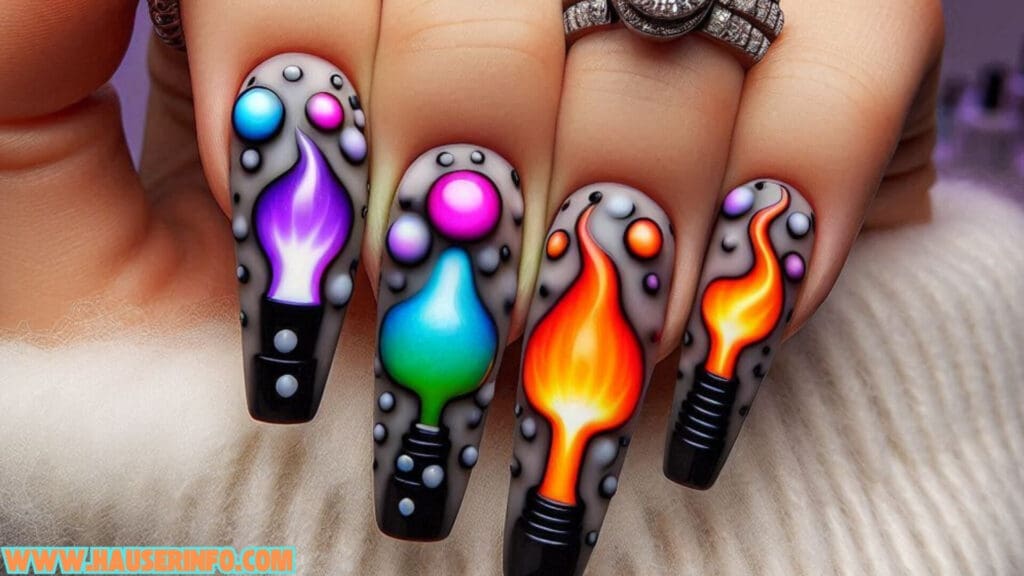 hausers lava ladies drip nails