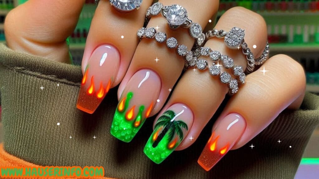 nail designs for short nails