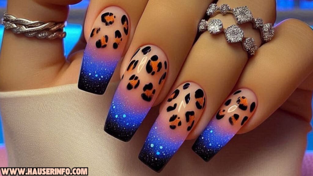 Animal print nails