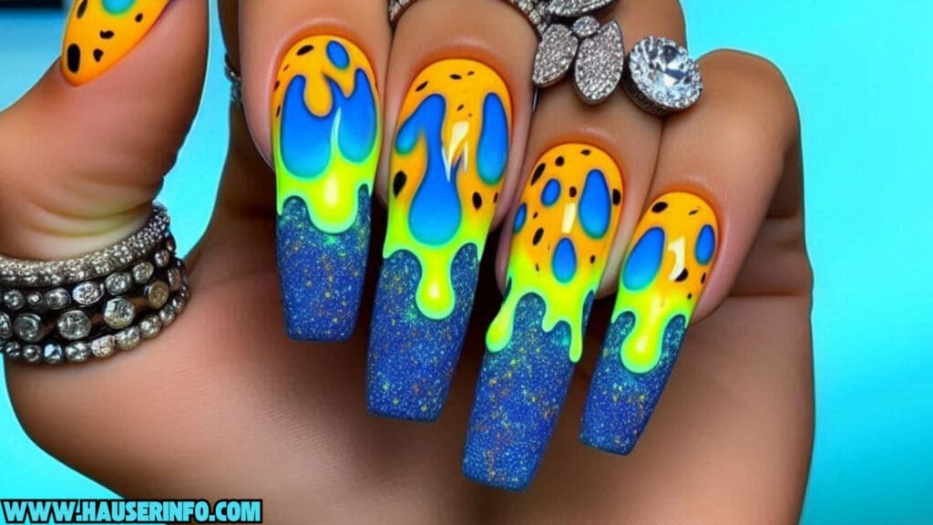 Neon nail designs