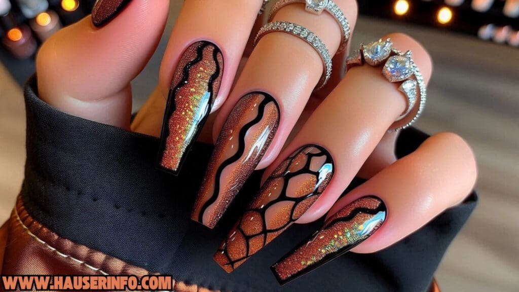 fall for fall ladies nails